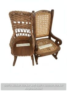 Dolls-Wicker-Rocker-and-Dolls-Lincoln-Rocker-Reproduction