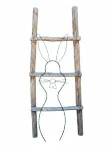 Easter-Bunny-Shaped-Metal-Climbing-Plant-Trellis