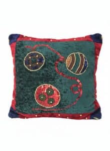 Embroidered-Christmas-Ornament-Throw-Pillow