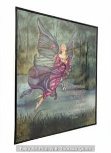 Fairy-Art-Print-with-Thoreau-Quote