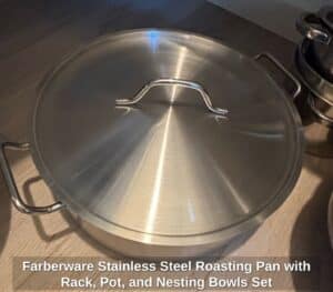 Farberware-Stainless-Steel-Roasting-Pan-with-Rack-Pot-and-Nesting-Bowls-Set-fifth-image