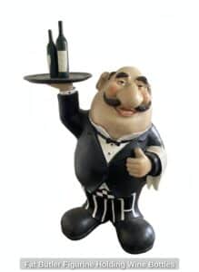 Fat-Butler-Figurine-Holding-Wine-Bottles