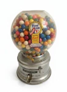 Ford-Chiclet-Gum-Machine