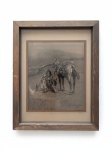 Frederic-Remington-Burning-the-Range-Engraving