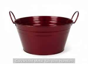 Galvanized-Metal-Tub-with-Handles