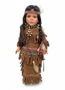 Goldenvale-Collection-Native-American-Indian-Porcelain-Doll