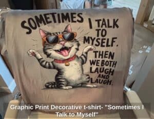 Graphic-Print-Decorative-t-shirt-Sometimes-I-Talk-to-Myself