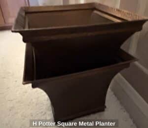 H-Potter-Square-Metal-Planter