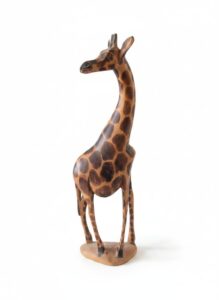 Hand-Carved-Wooden-Giraffe-Figurine-from-Kenya