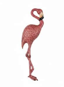 Hand-Painted-Metal-Flamingo-Wall-Decor