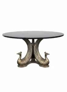 Hollywood-Regency-Brass-Peacock-Coffee-Table