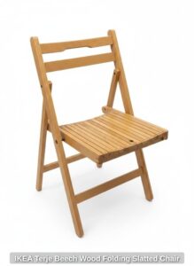 IKEA-Terje-Beech-Wood-Folding-Slatted-Chair