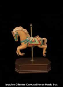 Impulse-Giftware-Carousel-Horse-Music-Box