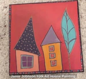 Jamie-Johnson-Folk-Art-House-Painting