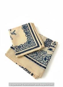 Japanese-Tablecloth-and-Napkin-Set