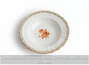 KPM-Porcelain-Serving-Bowl-with-Floral-Motif-and-Gilt-Rim