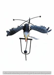Kinetic-Rocking-Bald-Eagle-Garden-Sculpture