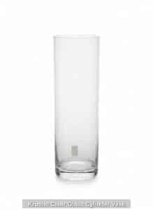 Krosno-Clear-Glass-Cylinder-Vase