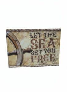 Let-the-Sea-Set-You-Free-Metal-Sign