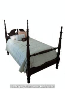 Mahogany-Four-Poster-Bed-Frame