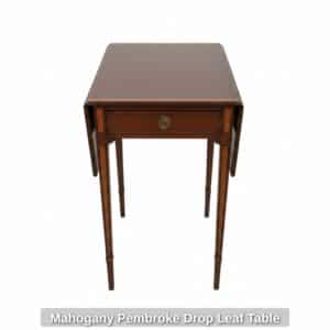 Mahogany-Pembroke-Drop-Leaf-Table