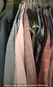 Mens-Long-Sleeve-Button-Down-Shirts-XXL