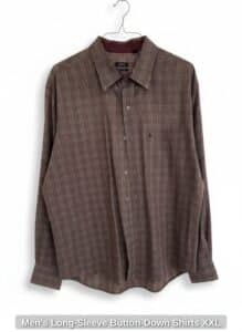 Mens-Long-Sleeve-Button-Down-Shirts-XXL-second-image