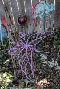 Metal-Wire-Butterfly-Garden-Stake