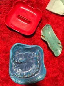 Mid-Century-Ceramic-Ashtrays-Set-of-California-Pottery-Style