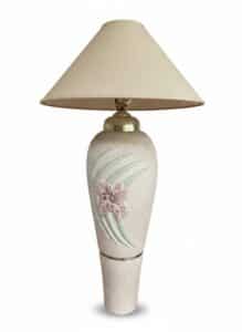 Mid-Century-Ceramic-Ginger-Jar-Table-Lamp-with-Floral-Motif