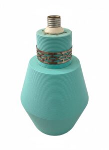 Mid-Century-Modern-Turquoise-Ribbed-Ceramic-Lamp-Base