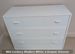 Mid-Century-Modern-White-Drawer-Dresser