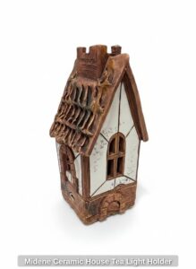 Midene-Ceramic-House-Tea-Light-Holder