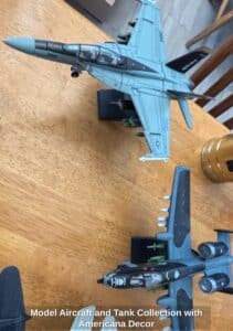 Model-Aircraft-and-Tank-Collection-with-Americana-Decor-fifth-image