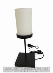 Modern-Black-Metal-Table-Lamp-with-Frosted-Glass-Shade-and-USB-Port