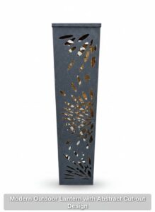 Modern-Outdoor-Lantern-with-Abstract-Cut-out-Design