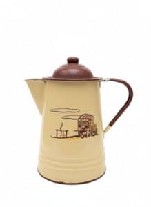 Monterrey-Western-Ware-Enamelware-Coffee-Pot-and-Ceramic-Molds