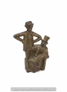 Mutt-and-Jeff-Cast-Iron-Still-Bank-second-image