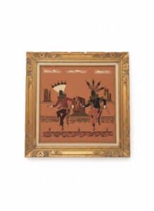 Native-American-Sand-Painting-Lithograph
