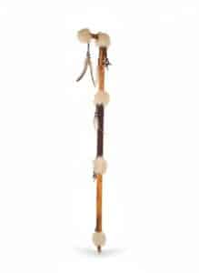 Native-American-Style-Ceremonial-Staff-or-Talking-Stick-with-Fur-and-Feathers