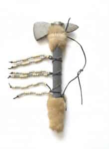 Native-American-Style-Tomahawk-with-Beads-and-Fur