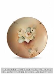 Norman-Rockwell-Collector-Plates-Dreaming-in-the-Attic-and-Rediscovered-Women-Series-fourth-image
