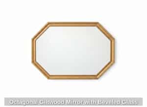 Octagonal-Giltwood-Mirror-with-Beveled-Glass