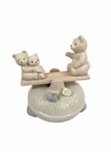 Otagiri-Porcelain-Teddy-Bears-on-Seesaw-Music-Box