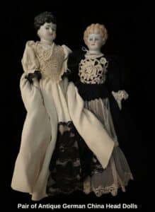 Pair-of-Antique-German-China-Head-Dolls