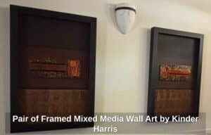 Pair-of-Framed-Mixed-Media-Wall-Art-by-Kinder-Harris