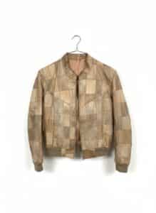 Patchwork-Suede-Bomber-Jacket