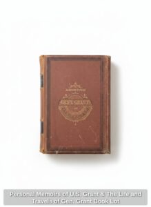 Personal-Memoirs-of-U.S.-Grant-The-Life-and-Travels-of-Gen.-Grant-Book-Lot-second-image