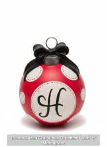 Personalized-Christmas-Ornament-with-H-Monogram
