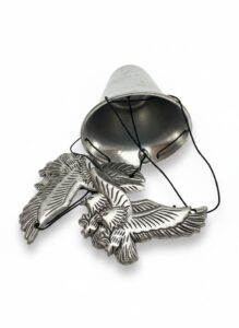 Pewter-Eagle-Ornament